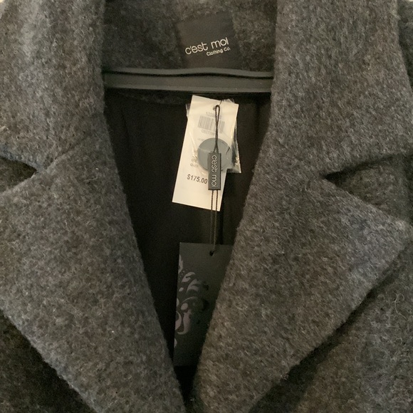 NWT oversized wool coat - Picture 2 of 2